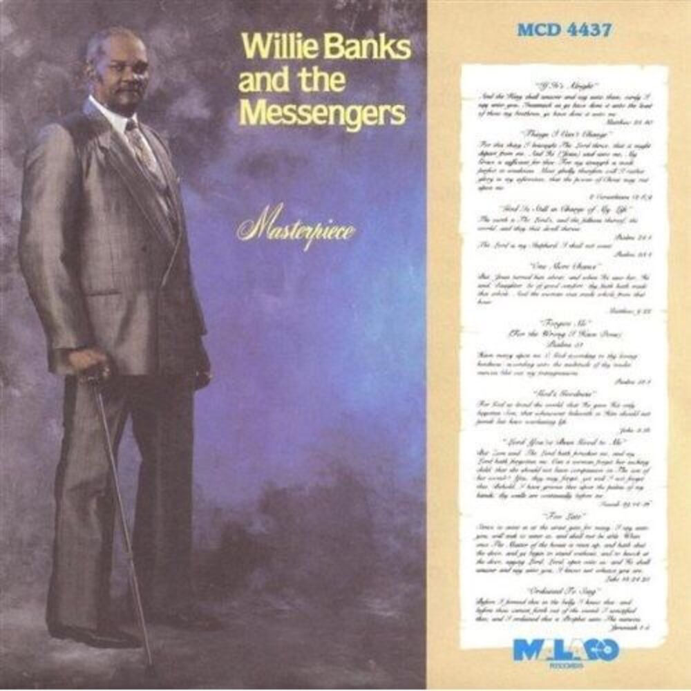 Willie Banks - Masterpiece  CD
